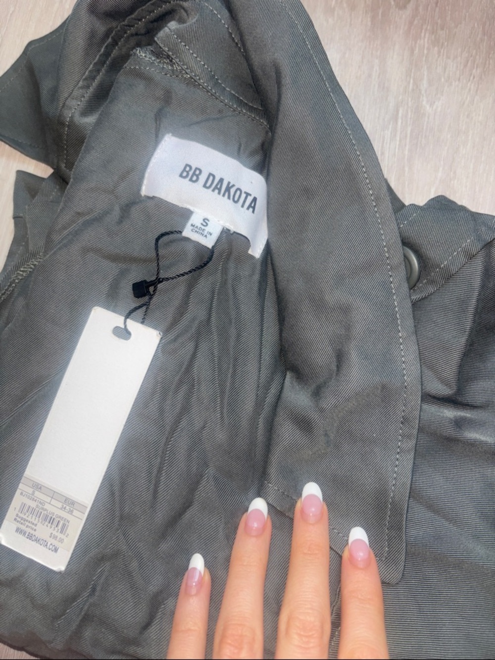 BB Dakota Jacket NWT